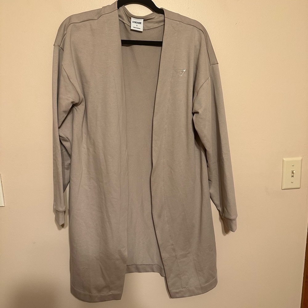 Gymshark xWhitney Simmons cardigan in tan. Size Small. Only tried it on. No tags